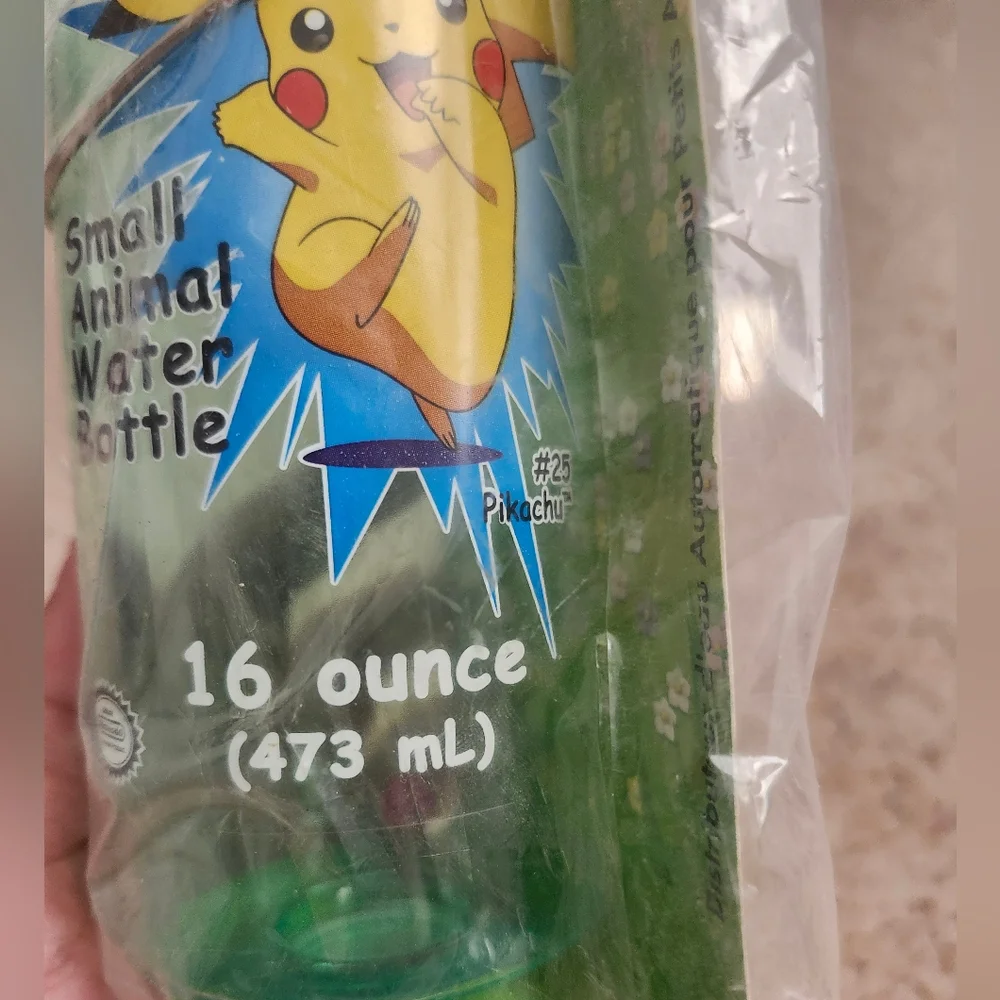 New Vintage Pokemon Animal Water Bottle